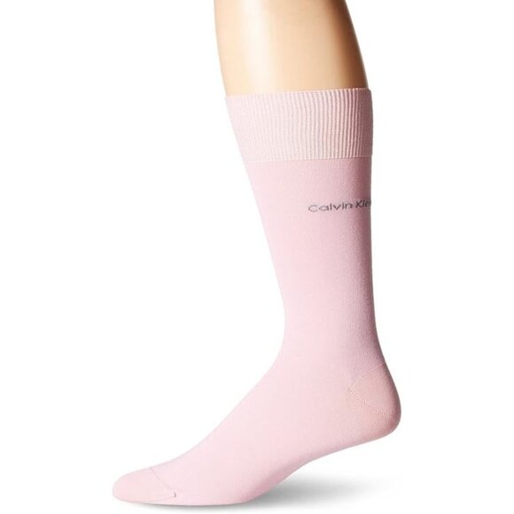 Calvin Klein CK Egyptian Cotton Giza Sock Rosa Pink - Picture 3 of 3